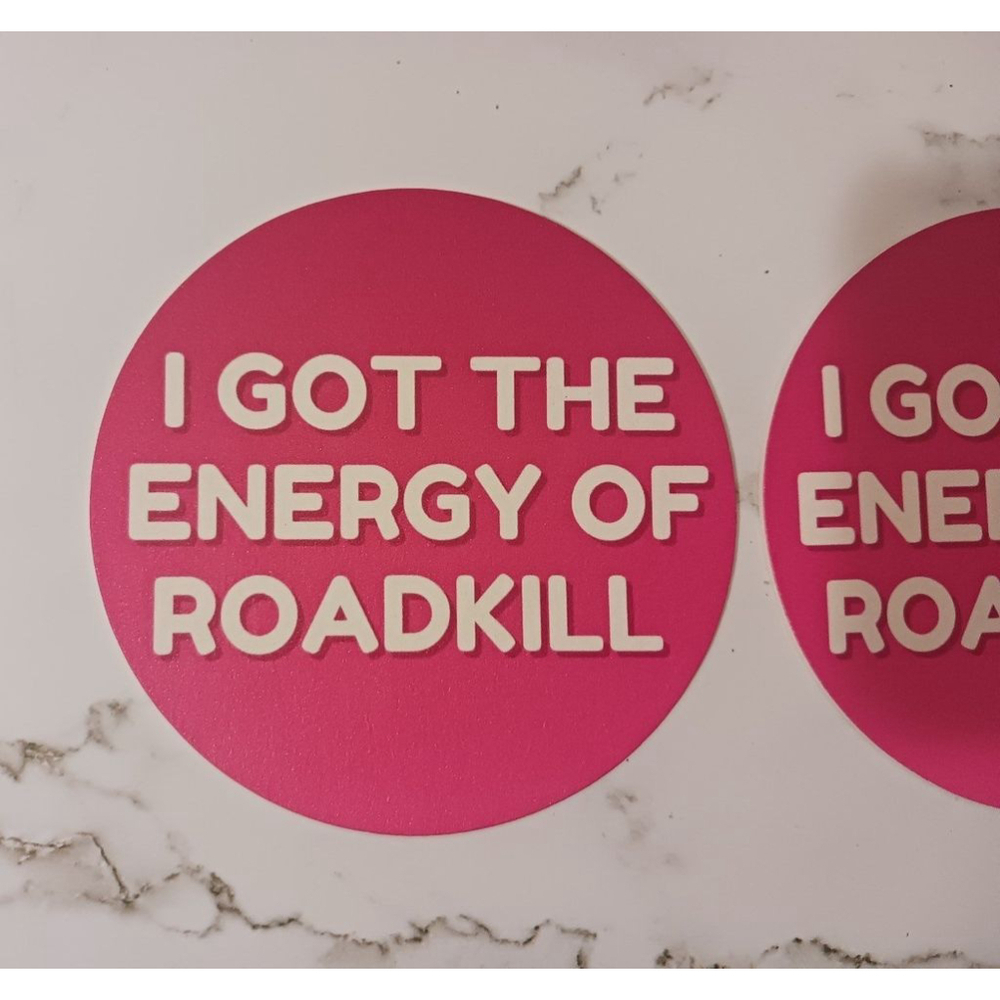 Coasters With Quotes Set Of 2 - Picture 2 of 3